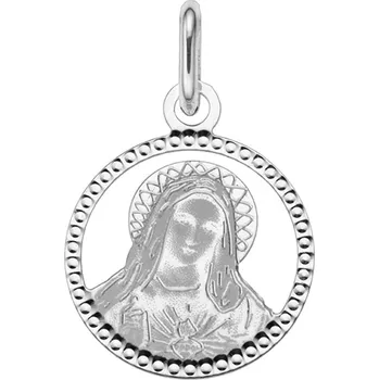 Přívěsek BEALIO Stříbrný přívěsek NEPOSKVRNĚNÉ SRDCE PANNY MARIE 03-10836-1281 Stříbrná