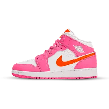 Dámské tenisky Air Jordan Jordan 1 Mid "Pinksicle Safety Orange" (GS) Velikost: 39
