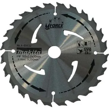 Pilový kotouč Pilový kotouč 165x20x1.3mm 24z Makita