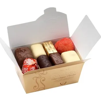 Bonboniéra bonboniéra Leonidas 15 ks (belgická čokoláda cca 200g, pralinky mix cca 15ks) Druh čokolády: hořká