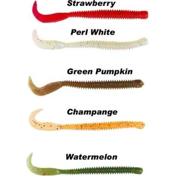 Umělá nástraha Twister Spro Ring Worm 8cm - Champange