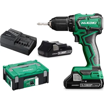 HIKOKI Aku šroubovák 18V Brushless 3,0 Ah x2 HSC 2