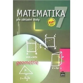 Matematika Matematika 7 pro základní školy Geometrie Kniha