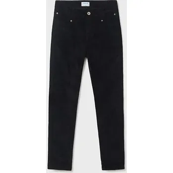 Dívčí kalhoty černé dívčí teplé kalhoty Mayoral 7589-41 velikost 170