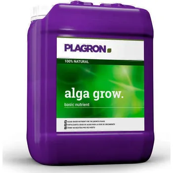 Hnojivo Plagron Alga Grow 20L, bio růstové hnojivo (Alga Grow - organické hnojivo pro rostliny v růstu, určen pro rašelinový substrát, obsahuje mořskou řasu, poskytuje zdravou základnu pro bohaté květy a plody, objem: 20L.)