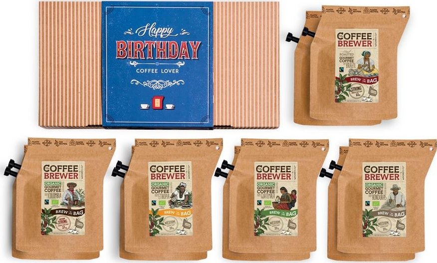 Grower's Cup Coffee Brewer k narozeninám 10x 22 g od 359 Kč Zbozi.cz