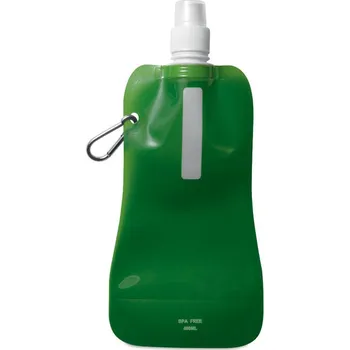 Termohrnek Skládací láhev na vodu Gates, transparentní zelená