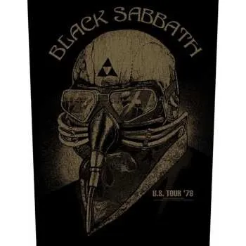 Nášivka Merch Black Sabbath: Zádová Nášivka Us Tour '78 2019