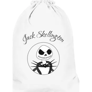 Sportovní vak Vak na záda Organic s potiskem Vak Jack Skellington