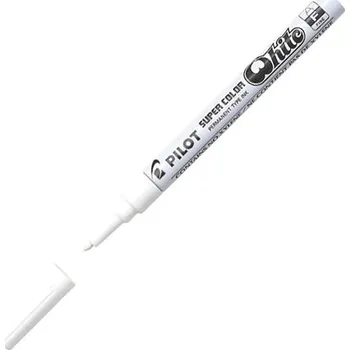 PILOT Super Color F 1.0 mm, bílý