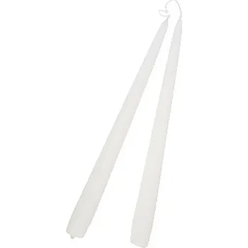 Svíčka Svíčka kónická 0,22 x 24 cm 2 ks béžová