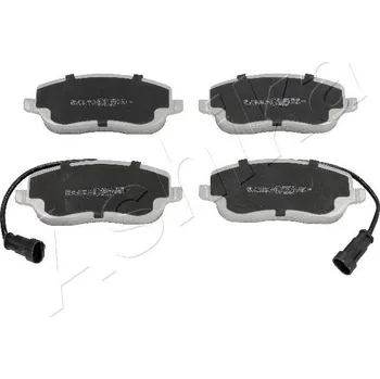 Brzdová destička Sada brzdových destiček, kotoučová brzda ASHIKA 50-00-0220