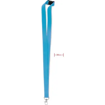 Šňůrka s kovovým zapínáním Pany, tyrkysová