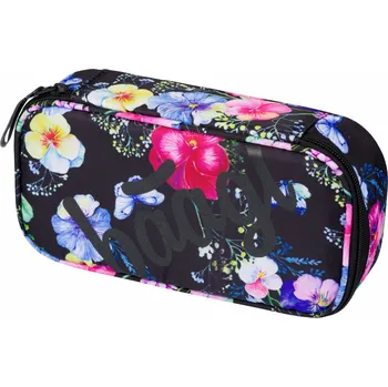 BAAGL Etue prázdné 23 x 12 x 5 cm, Skate Flowers