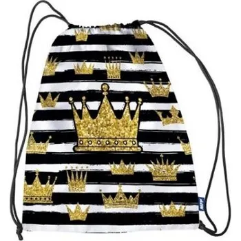 Školní sáček Sáček na přezůvky Korunka 30x39cm