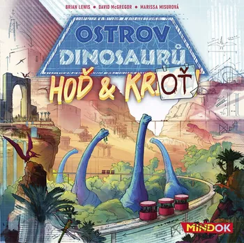 Desková hra Mindok Ostrov dinosaurů: Hoď a kroť