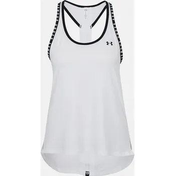 Dámské tílko Under Armour Knockout Tank-WHT - bílé Velikost: S