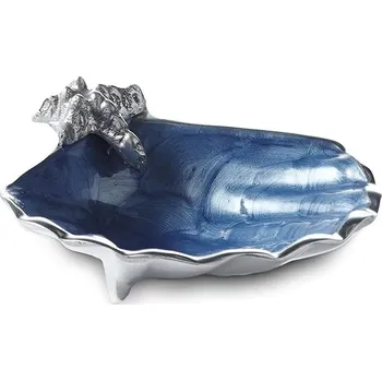 JULIA KNIGHT SCALLOP modrá