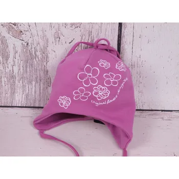 Čepice Čepice RDX 1148 fialková vázací velikost čepic: 40-44cm (0-6 měs, RDX vel. 1)