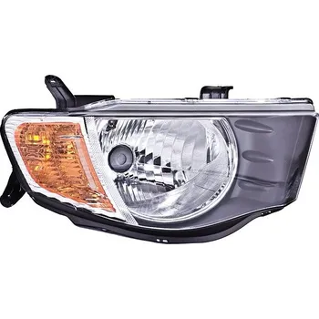 Přední světlomet ACI MITSUBISHI L200 06- přední světlo H4 (el. ovládané) s oranžovým blikačem P