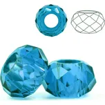 Šperky4U Skleněný navlékací korálek Rondelle - RD0004