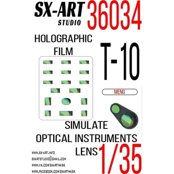 Plastikový model SX-ART 1/35 Holographic film T-10 (MENG)