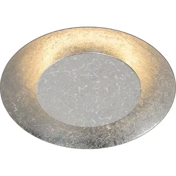 Žárovka Lucide 79177/06/14 - LED stropní svítidlo FOSKAL LED/6W/230V 21,5 cm stříbrné