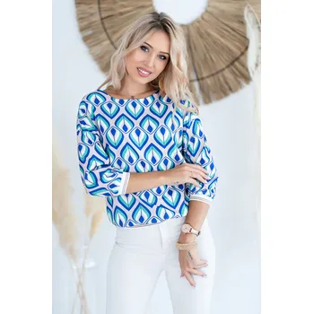 Dámské tričko Halenka Hajdan 3/4 rukáv BL1165-06 velikost: XXXL