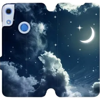 Pouzdro na mobilní telefon Flipové pouzdro na mobil Huawei Y6S - V145P Noční obloha s měsícem