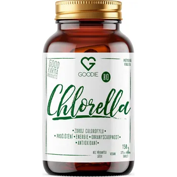 Přírodní produkt Goodie Chlorella BIO 375 tbl.
