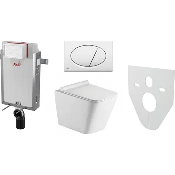 Alcaplast AM115/1000 Renovmodul komplet k zazdění se závěsným WC RIMLESS Orlo