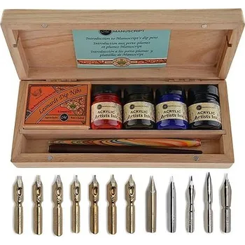 imago Kaligrafická sada Artist v dřevěném boxu