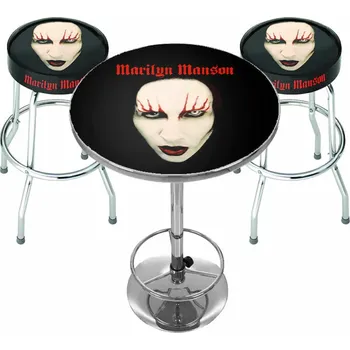barový set MARILYN MANSON - RED