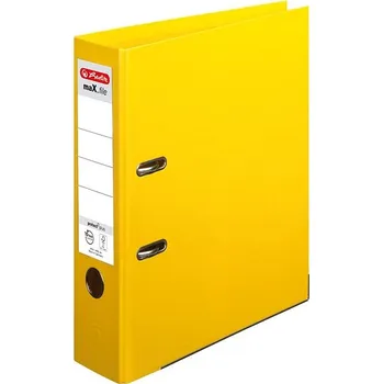 HERLITZ A4 80 mm PP, žlutý