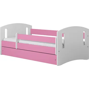 Dětsný nábytek Dětská postel Classic II růžová, varianta 80x160, bez šuplíků, s matrací