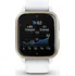 Chytré hodinky Garmin Venu Sq 2, Cream Gold/White Band
