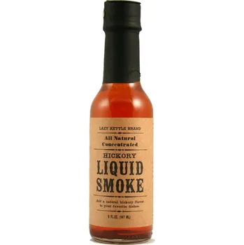 Omáčka Lazy Kettle Brand Tekutý kouř Hickory 147 ml