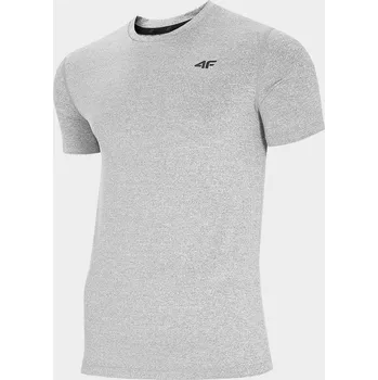 Pánské tričko 4F NOSH4-TSMF003 COLD LIGHT GREY Pánské tričko US M