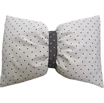 Dekorativní polštářek Polštářek mašle - Dots