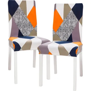 Napínací potah 4Home Napínací potah na židli Retro, 45 - 50 cm, sada 2 ks, mix barev