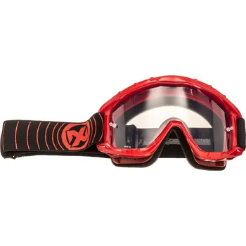 Motodoplněk MX brýle DIRT, NOX (červené)