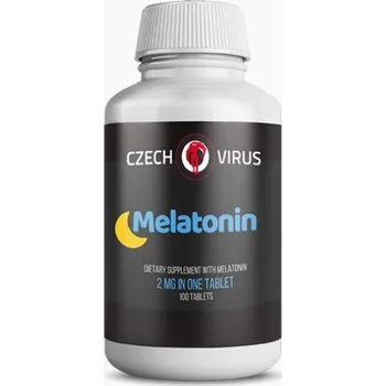 Přípravek na podporu paměti a spánku Czech Virus Melatonin