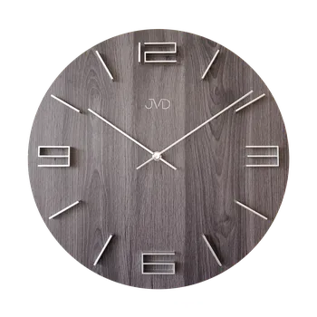 Hodiny Designové moderní dřevěné hodiny s 3D číslicemi JVD HC27.4 (POŠTOVNÉ ZDARMA!!)