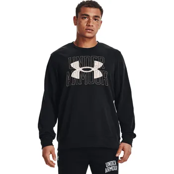Pánská mikina Under Armour UA Rival Terry Logo Crew Pánská mikina US 3XL 1370391-001