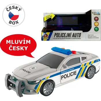 autíčko POLICIE 17 CM - ZVUK CZ