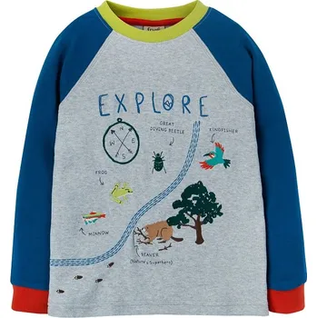 Chlapecké tričko Dětské triko s dlouhým rukávem Elias Frugi Velikost: 18-24m