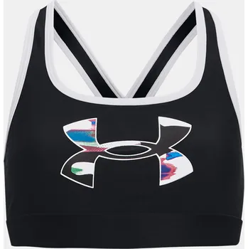 Dívčí spodní prádlo Dívčí podprsenka Under Armour G Crossback Graphic 1373867-001 Černá YLG