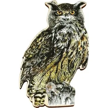 Pastelka Lesní svět Magnet tvar výr