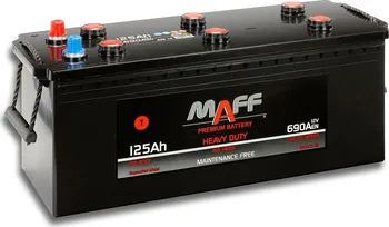 Autobaterie MAFF Premium HD 12V 125Ah 690A