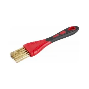 Drátěný kartáč mosazný kartáč úzký štětcový tvar, Štětec mosazný 2 řady